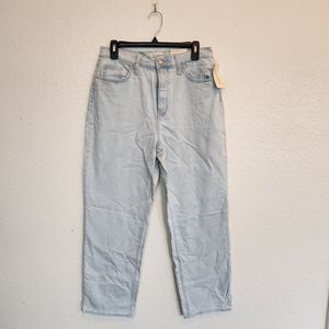 Universal Thread High-Rise Vintage Light Wash Short Straight Jeans